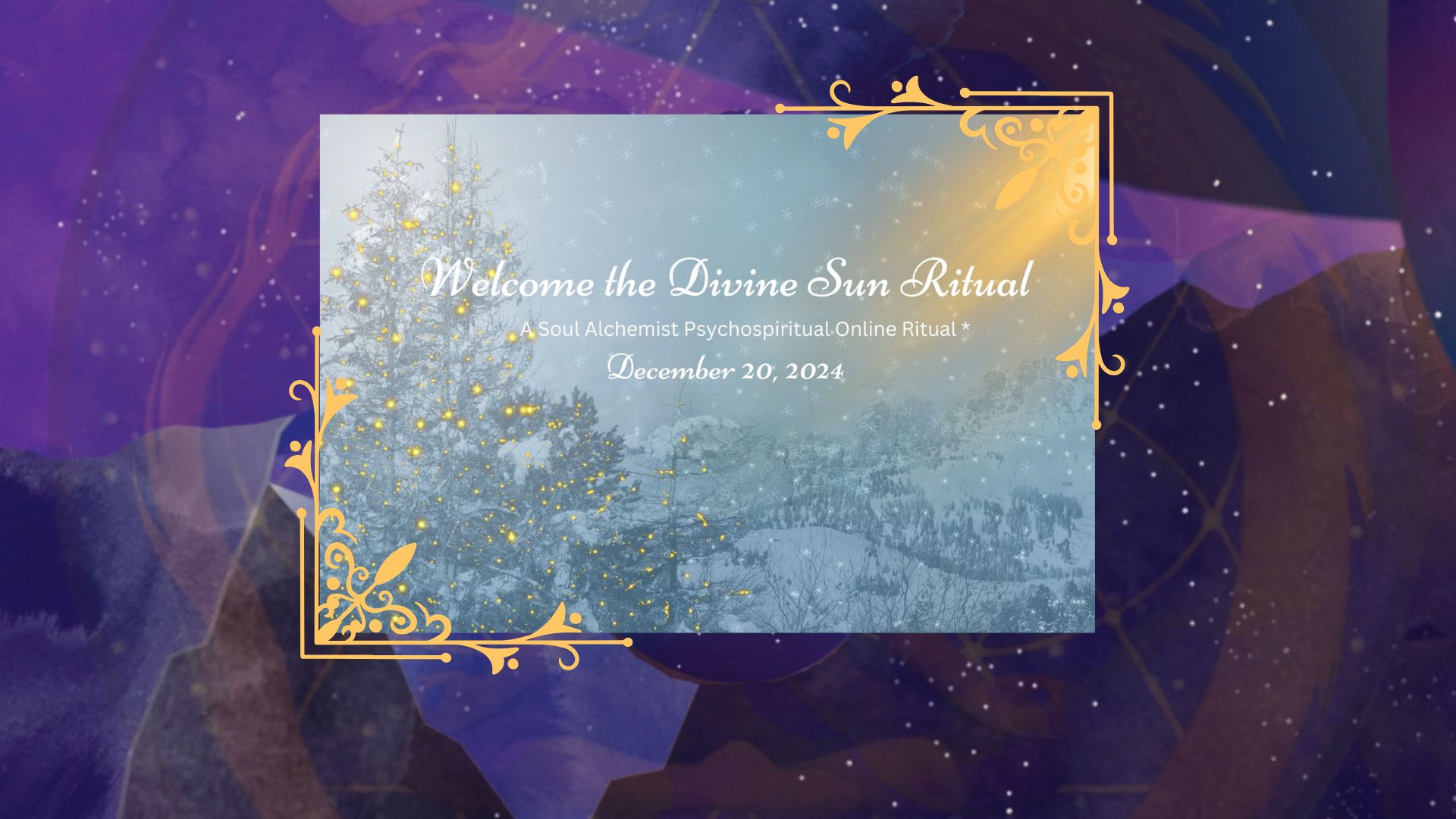 Welcome the Divine Sun Ritual